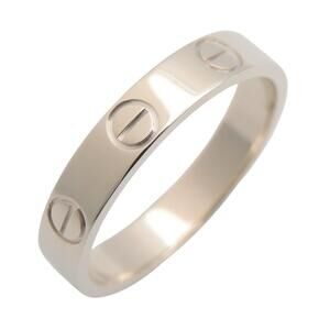 CARTIER 18k Silver Love Ring